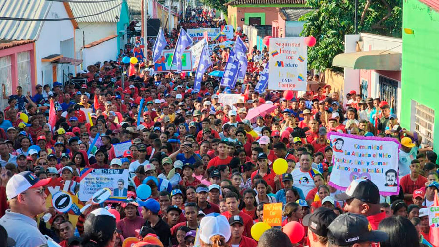 Presidente Maduro: Cojedes, Anzoátegui, Miranda y Mérida demostraron fuerza y lealtad revolucionaria