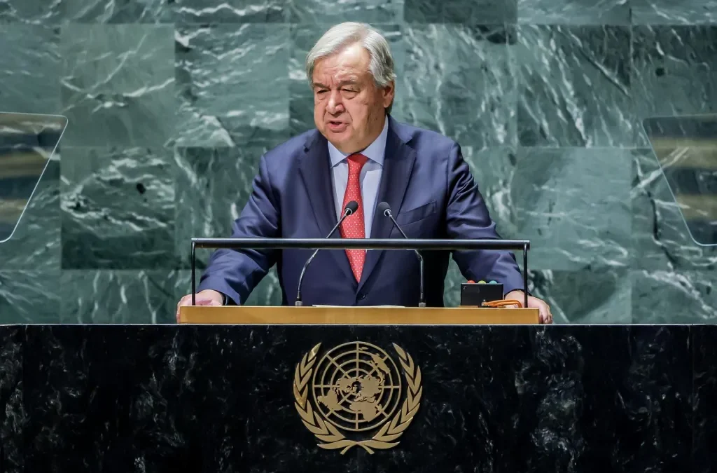 Guterres propone en la ONU nuevas instituciones mundiales basadas en la equidad y la solidaridad