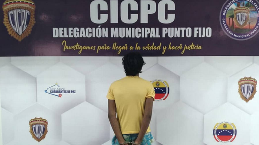 Cicpc detiene a sujeto por secuestrar a su pareja en Punto Fijo