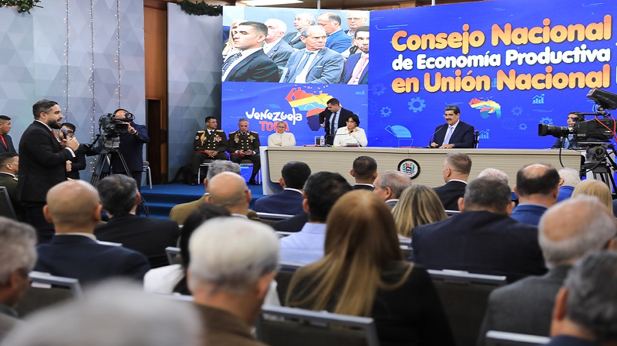 Presidente Maduro asegura que Venezuela registra nueve trimestres de crecimiento económico