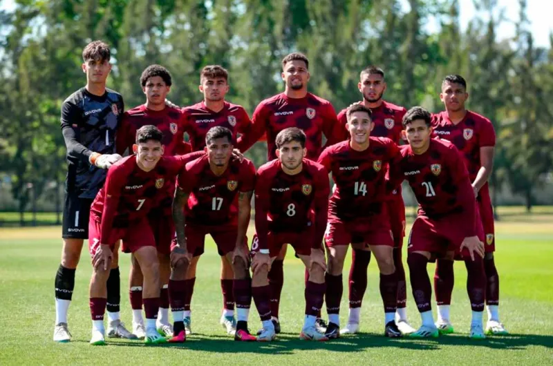 Vinotinto Sub-23 continúa su preparación para el preolímpico en Margarita