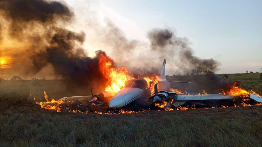 FANB destruyó dos aeronaves usadas para el narcotráfico en línea fronteriza del estado Apure con Colombia