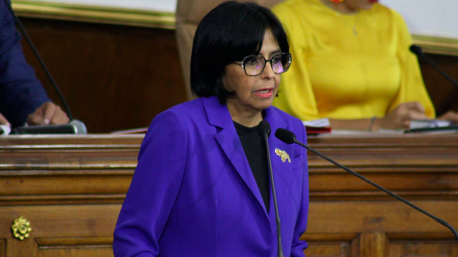 Delcy Rodríguez presentó ante la AN Ley de Presupuesto 2024 por 20,5 millardos de dólares