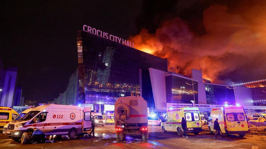 Asciende a 154 el número de heridos en el atentado terrorista del Crocus City Hall