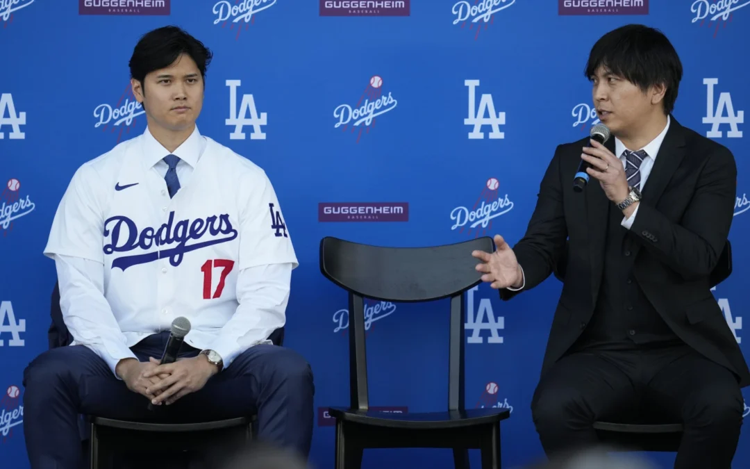 • Dodgers despiden al intérprete de Ohtani por acusaciones de apuestas ilegales y robo al astro