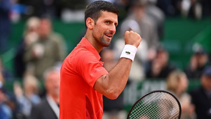 Djokovic se «venga» de Musetti en Montecarlo