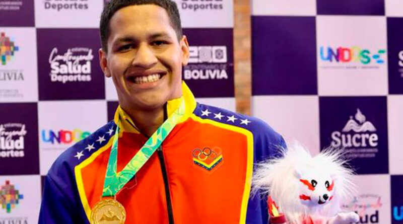 Judoca Luis Pariche se alza con el oro en Juegos Bolivarianos Sucre 2024