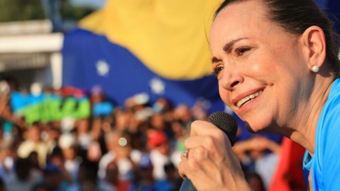 María Corina Machado: No aceptamos el chantaje entre sumisión o abstención