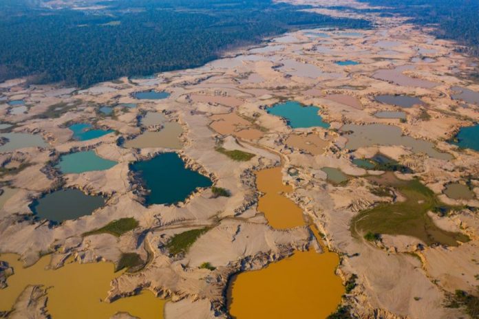 Destruyen estructuras y materiales de la minería ilegal en Bolívar