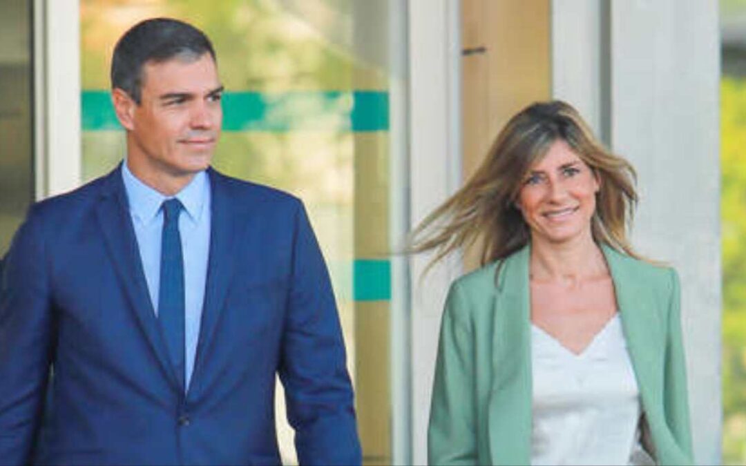 La Fiscalía española pide archivar la denuncia contra la esposa de Pedro Sánchez