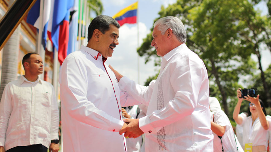 Pdte Maduro recibe en Miraflores a Jefes de Estado para XXIII Cumbre del ALBA-TCP