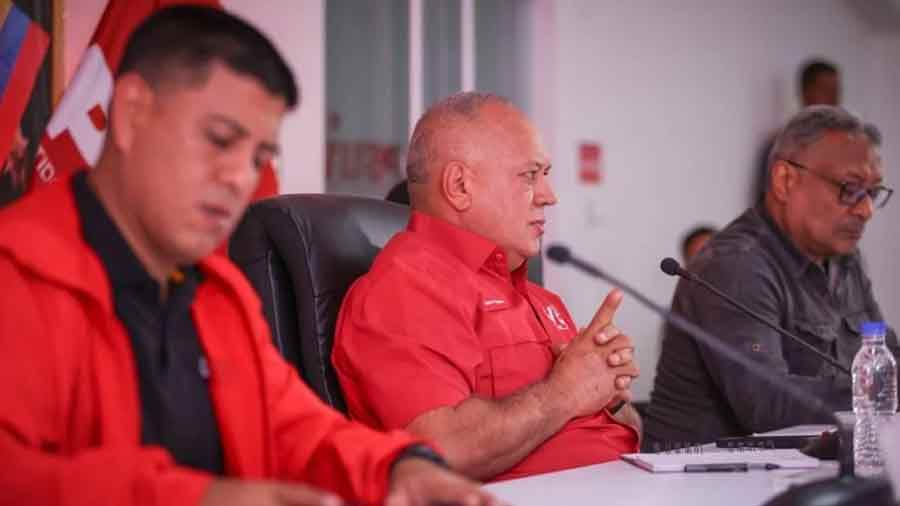 Diosdado Cabello invita al PSUV a sumarse en la Consulta Popular del 21 de abril