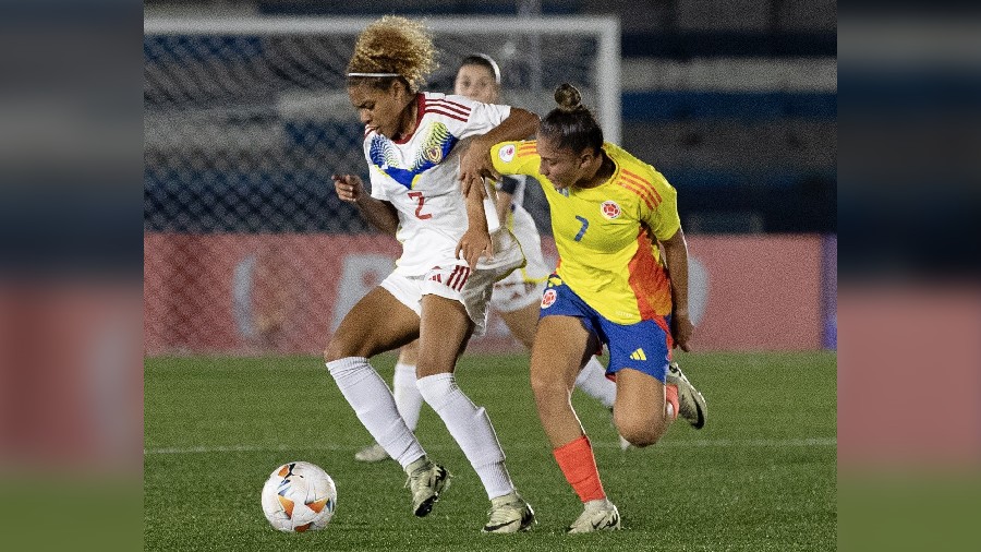 Venezuela pierde 1-4 frente a Colombia en la tercera jornada del Sudamericano femenino Sub-20