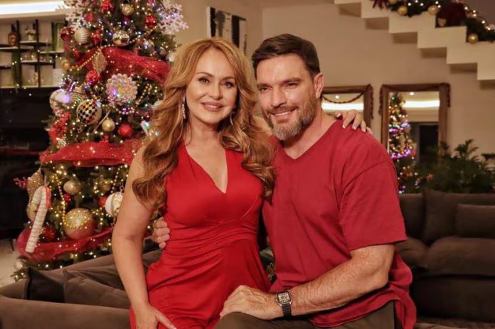 Gaby Spanic y Julián Gil juntos en una película navideña para Lifetime