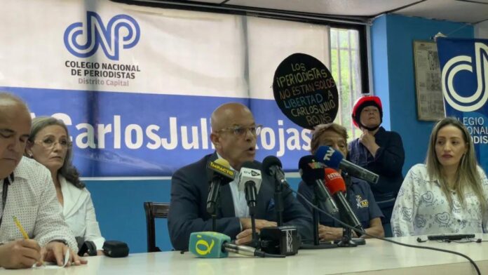 Denuncian violaciones al debido proceso en la detención del periodista Carlos Julio Rojas