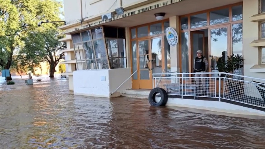 Las inundaciones de Brasil llegan a Argentina y Uruguay