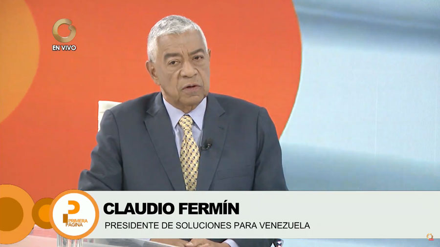 Claudio Fermín: Hay una conspiración comunicacional para que no se conozcan las candidaturas presidenciales