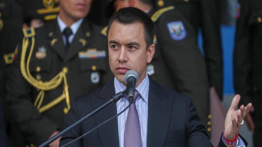 Presidente de Ecuador declaró un nuevo estado de excepción contra el crimen organizado