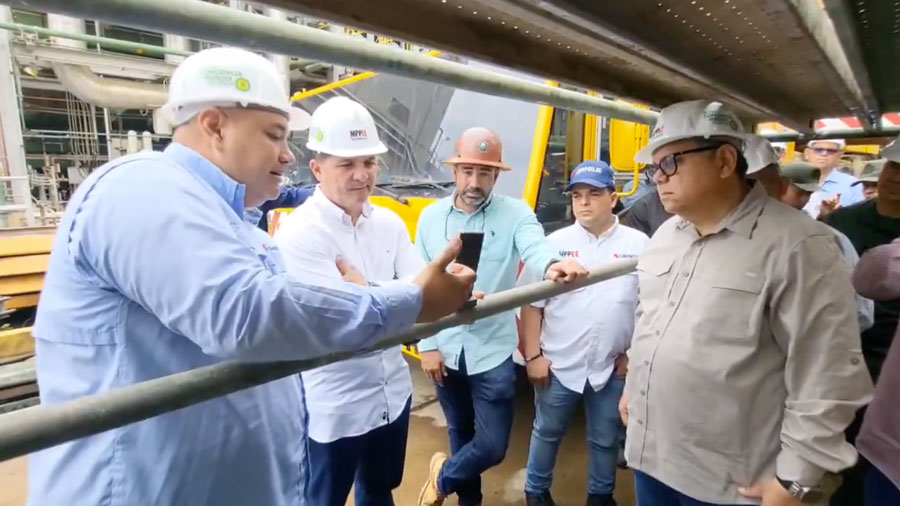 Gobierno nacional inspecciona trabajos en Termoeléctrica Rafael Urdaneta y El Tablazo en Zulia