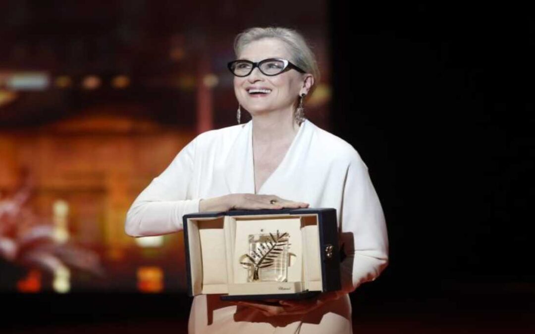 Meryl Streep recibe la Palma de Honor en Cannes entre ovaciones y lágrimas