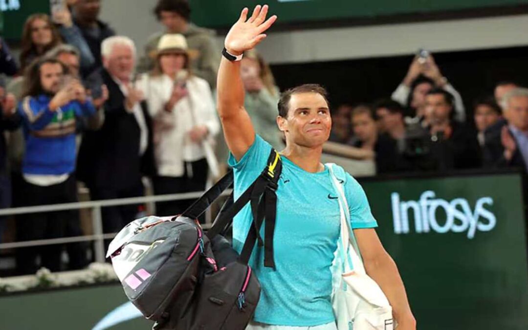 Nadal cae eliminado en su posiblemente último Roland Garros