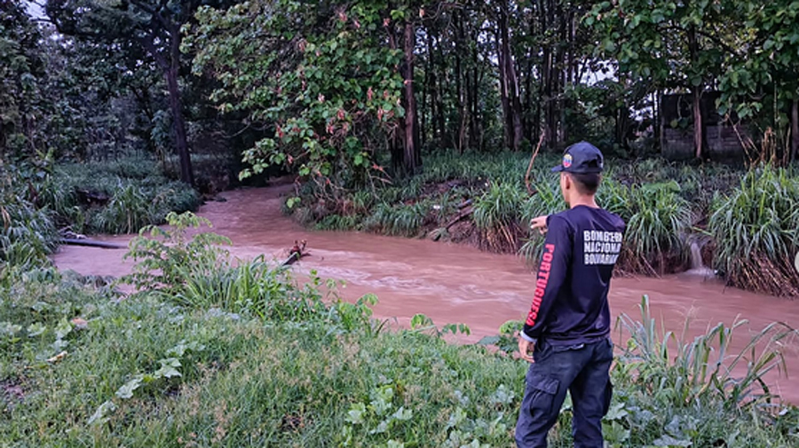 Protección Civil monitorea río Guanare en Portuguesa