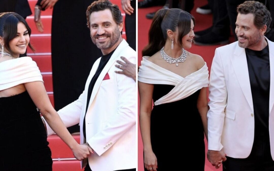 Edgar Ramírez y Selena Gómez acaparan miradas en el Festival de Cannes