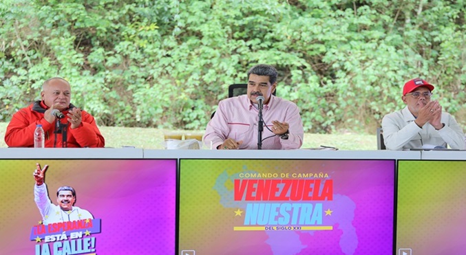 Maduro celebra que resultados del simulacro del 1×10 alcanzan cifra récord