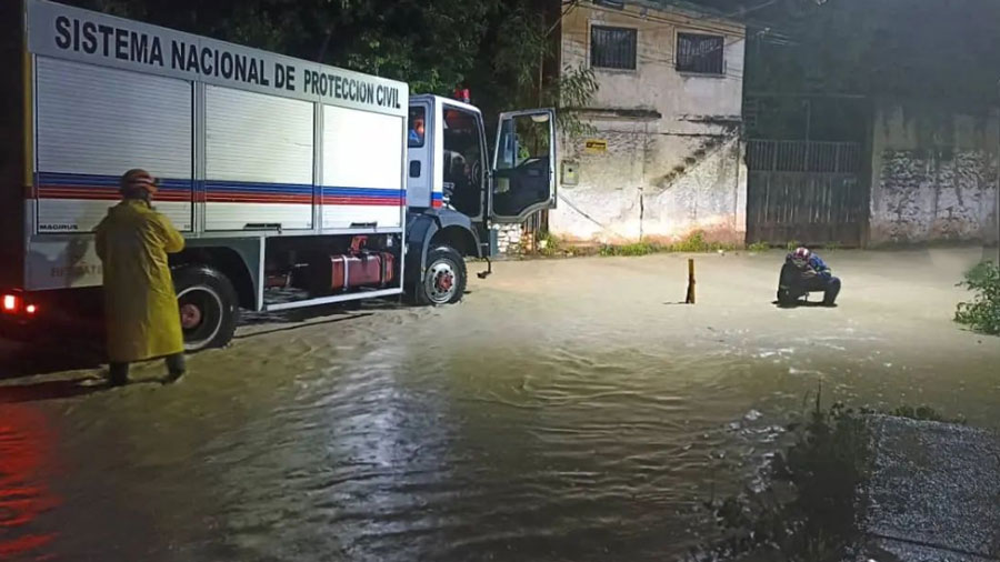 Táchira: Intensas lluvias dejan afectaciones en viviendas y vías