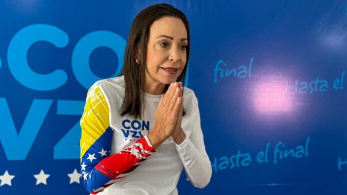 María Corina insta a los venezolanos a revisarse en el CNE para saber si fueron seleccionados como miembros de mesa