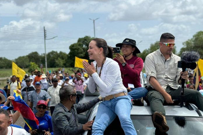 María Corina Machado: El chavismo sigue cometiendo errores y subestimando a la gente