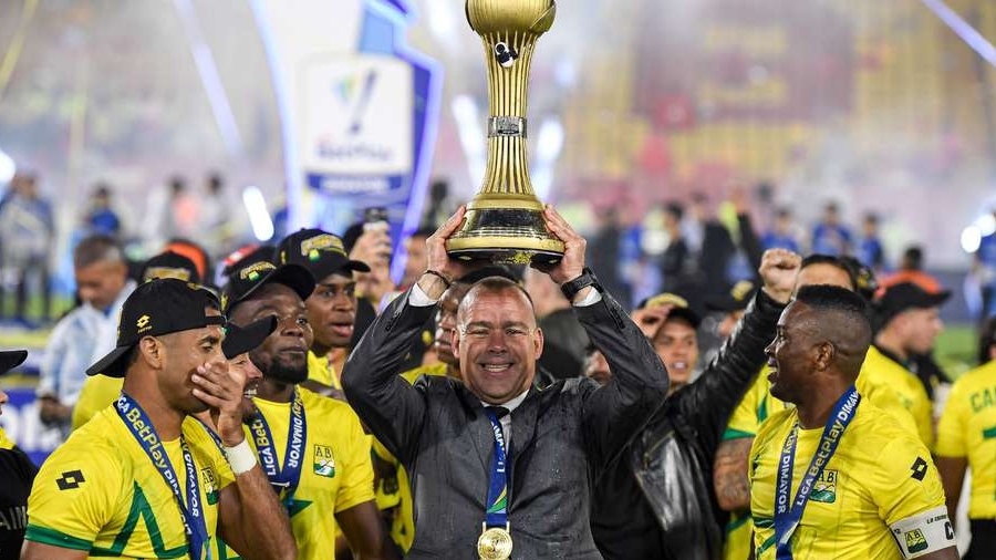 El venezolano Rafael Dudamel campeón del fútbol colombiano al conseguir primer título al Atlético Bucaramanga