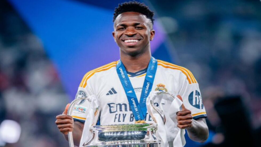 Vinícius elegido mejor jugador de la temporada en la UEFA Champions League