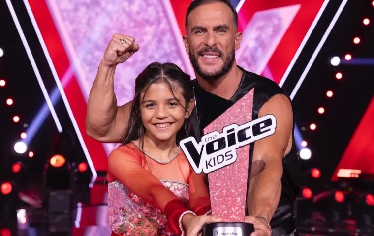 Niña venezolana conquista Portugal y gana La Voz Kids 2024