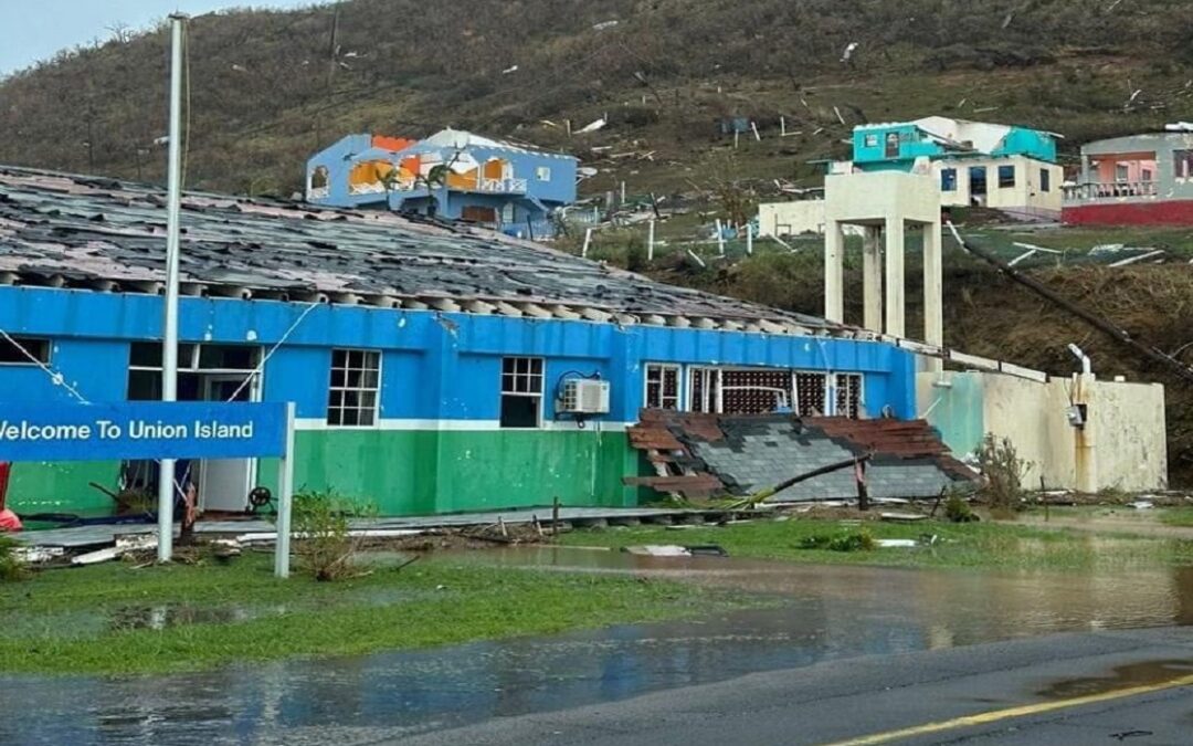 Huracán Beryl deja destrucción en San Vicente y Granadinas