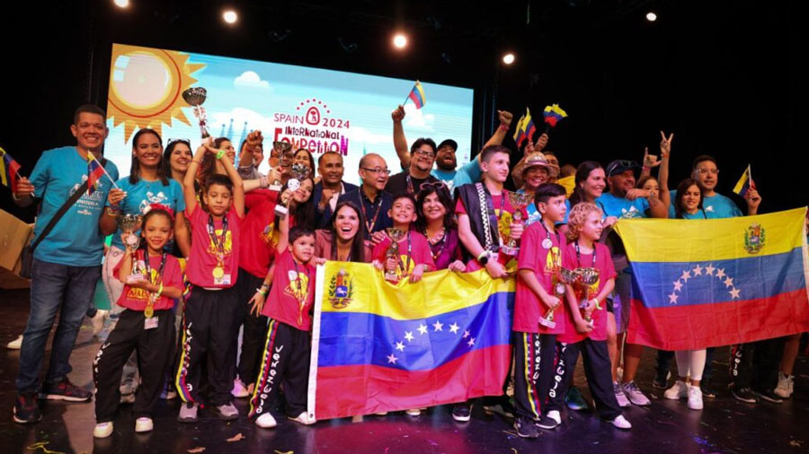 Niños venezolanos entre campeones mundiales de cálculo mental