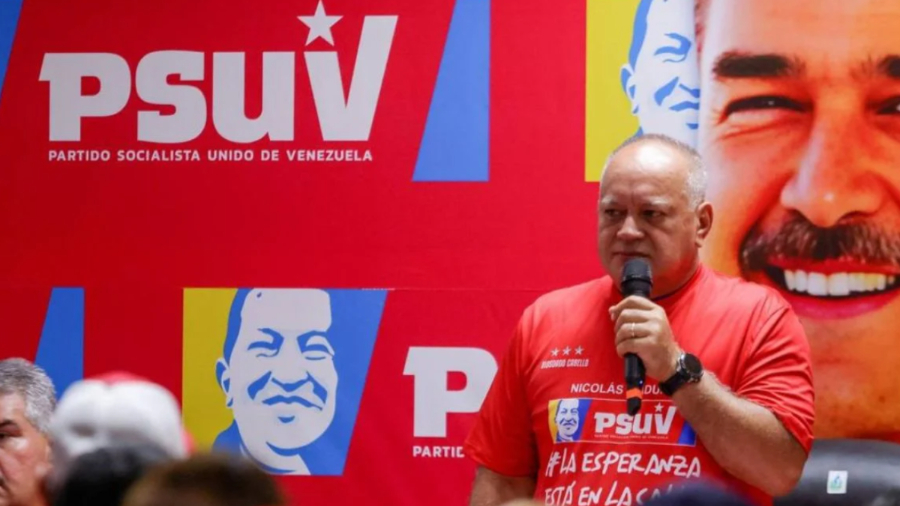 Cabello desde el Zulia denuncia campaña contra Venezuela: Llenan las redes de información basura