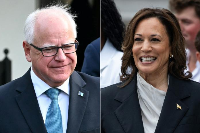 Kamala Harris elige a Tim Walz como aspirante demócrata a vicepresidente, según fuentes