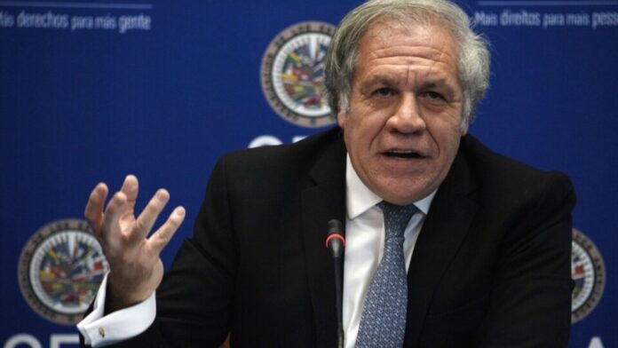 Almagro asegura que la OEA no validará “un fraude electoral” en Venezuela