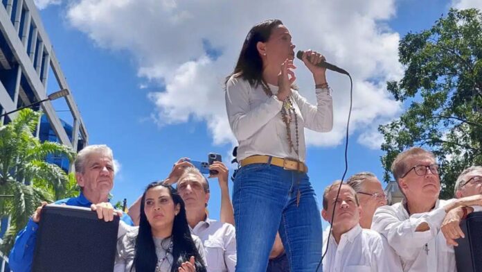 María Corina Machado: La lucha no tiene vuelta atrás hasta que se logre hacer respetar la voluntad de los venezolanos