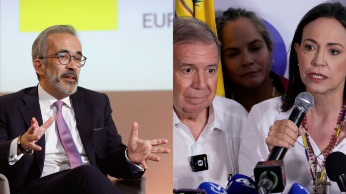 Portugal condena persecución a la oposición venezolana en reunión con María Corina y Edmundo González