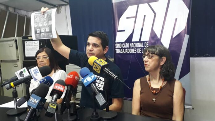 SNTP contabiliza 12 trabajadores de prensa detenidos en Venezuela