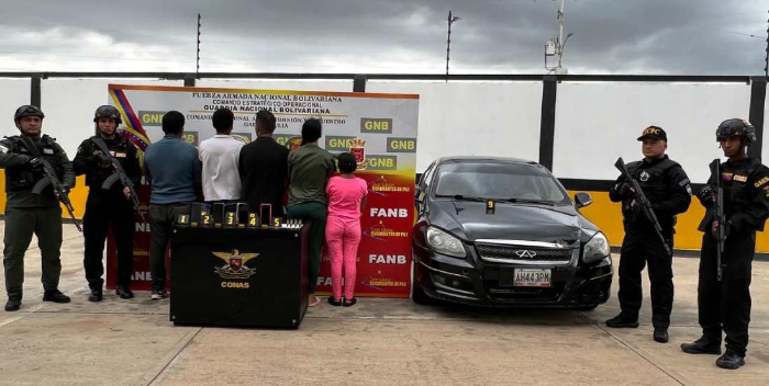 Zulia: GNB captura a cinco implicados en secuestro de comerciante en Lossada