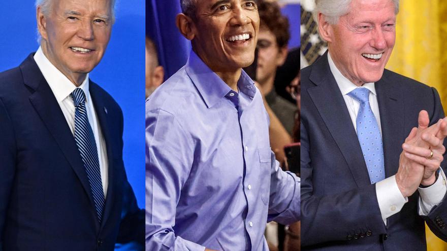 Biden, Obama y los Clinton apoyarán a Kamala Harris en la Convención Nacional Demócrata