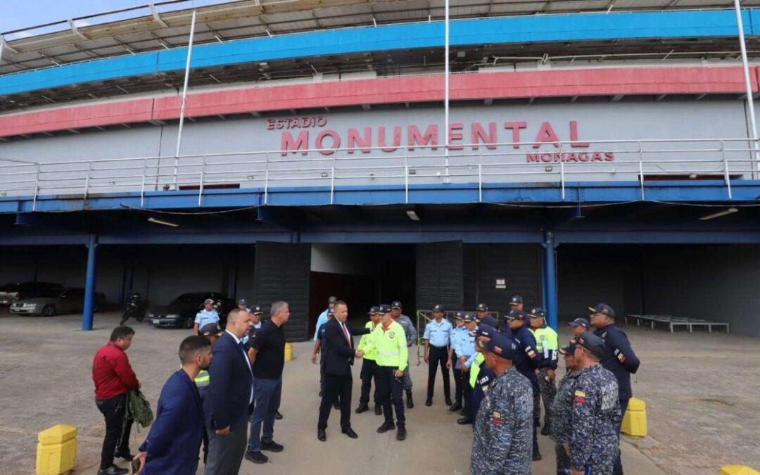 Ajustan detalles en la Monumental Monagas previo al partido de la Vinotinto