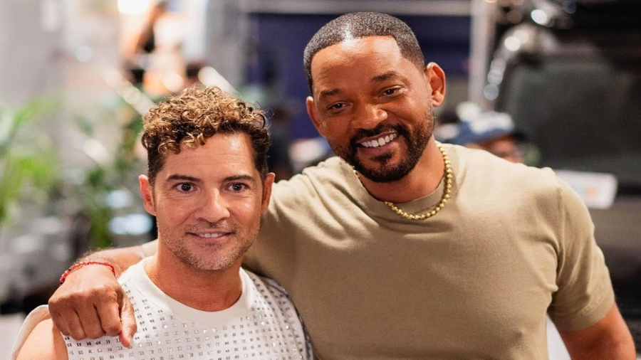 David Bisbal deja sin palabras a Will Smith y abren la puerta a una colaboración: “¡Necesito eso!”