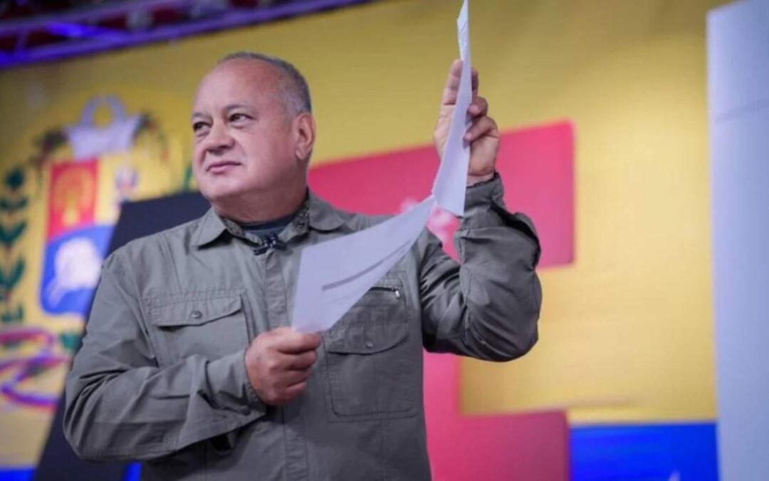 Diosdado Cabello: «Como jefe del Partido Socialista Unido de Venezuela tengo todas las actas»