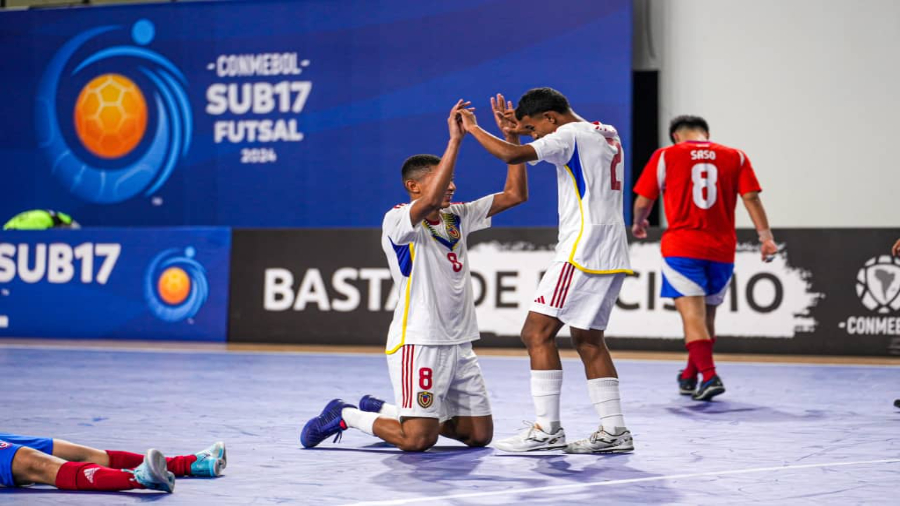 La Vinotinto arrancó con victoria en la CONMEBOL Sub-17 Futsal