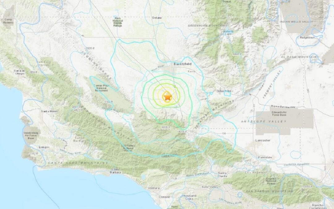 Sismo de magnitud 5,2 sacude a California, seguido de docenas de réplicas