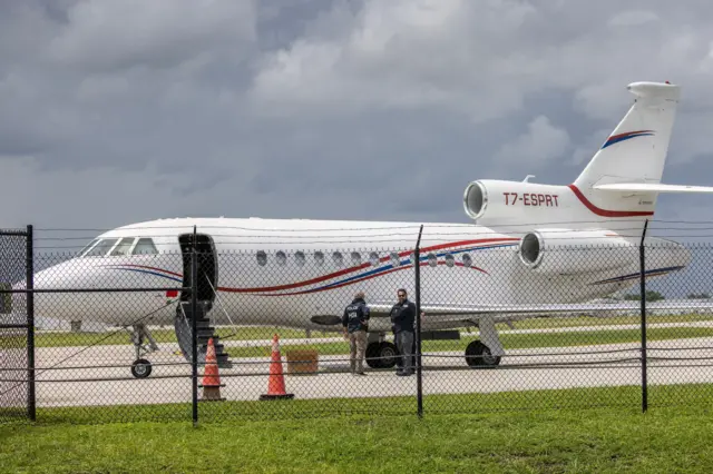 Estados Unidos confisca el avión oficial de Nicolás Maduro en República Dominicana y lo traslada a Florida